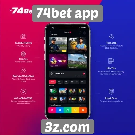 Análise das funcionalidades do 74bet app