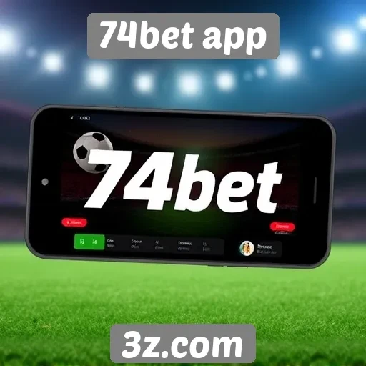 Funcionalidades inovadoras do 74bet app