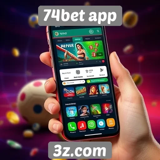 Teste de desempenho da plataforma 74bet app