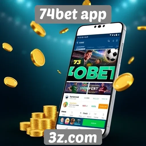 Promoções e bônus disponíveis no 74bet app